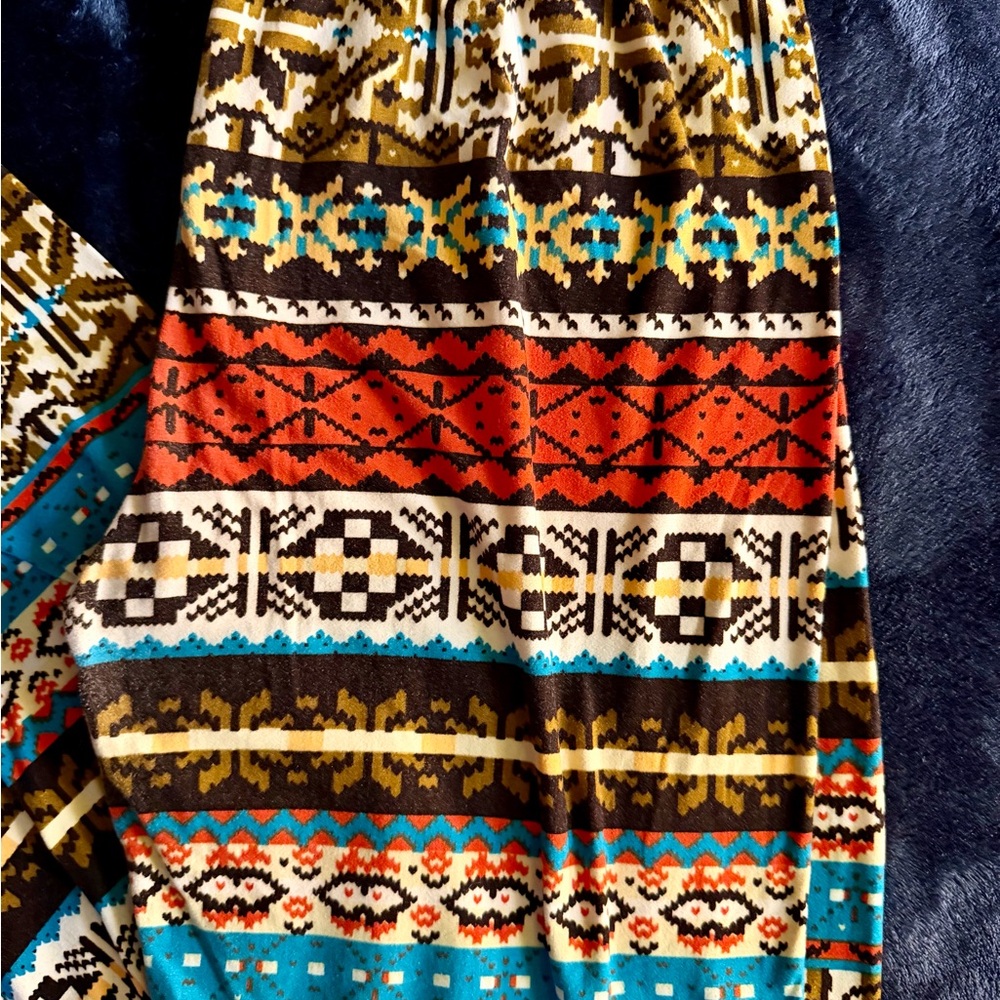 Always Multicolor Geometric Pants - Picture 2 of 6